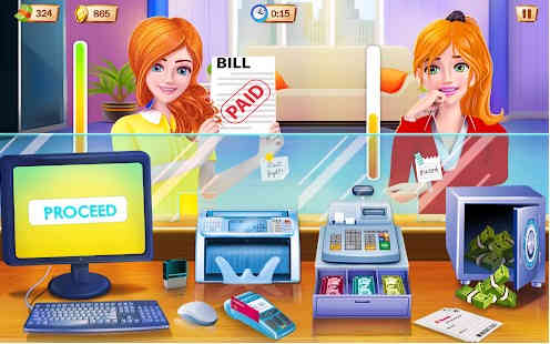 Bank Cashier and ATM Machine Simulator